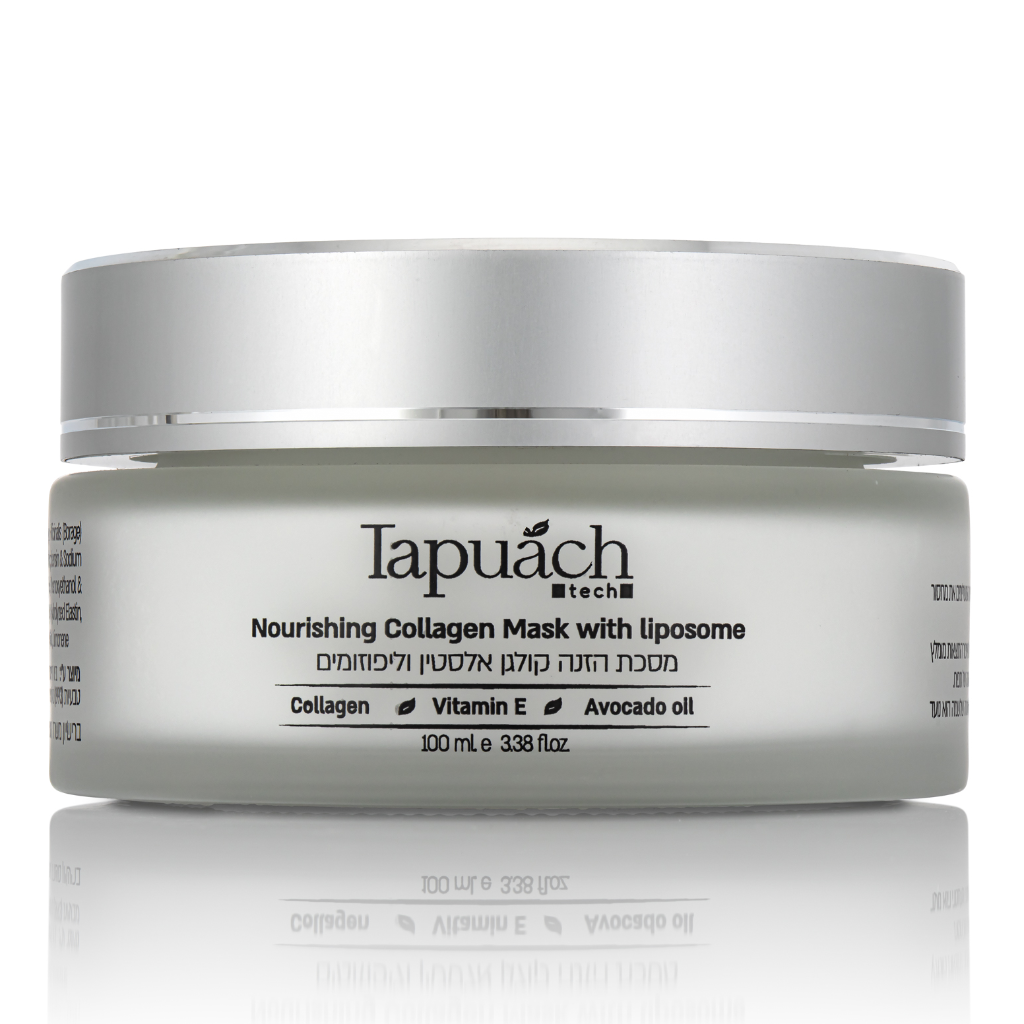 מסכת הזנה קולגן אלסטין וליפוזומים