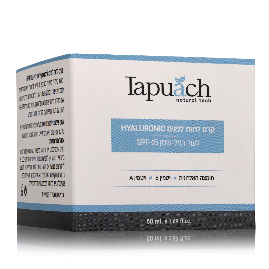 קרם לחות (היאלורוני) לעור רגיל – שמן SPF-15