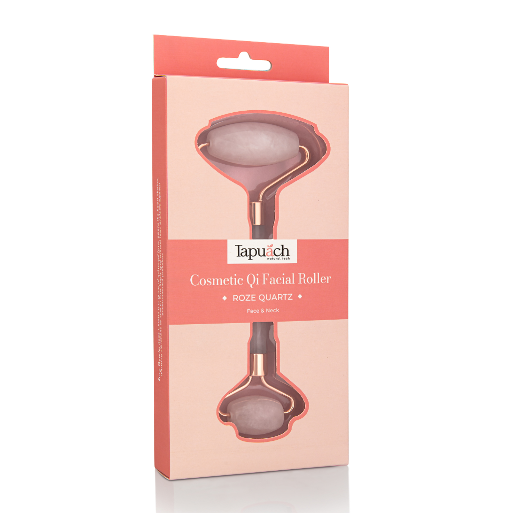 רולר רוז קוורץ לפנים דו צדדי