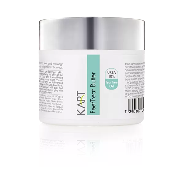 חמאה משקמת לכף הרגל - שמן עץ התה - 50 מ"ל