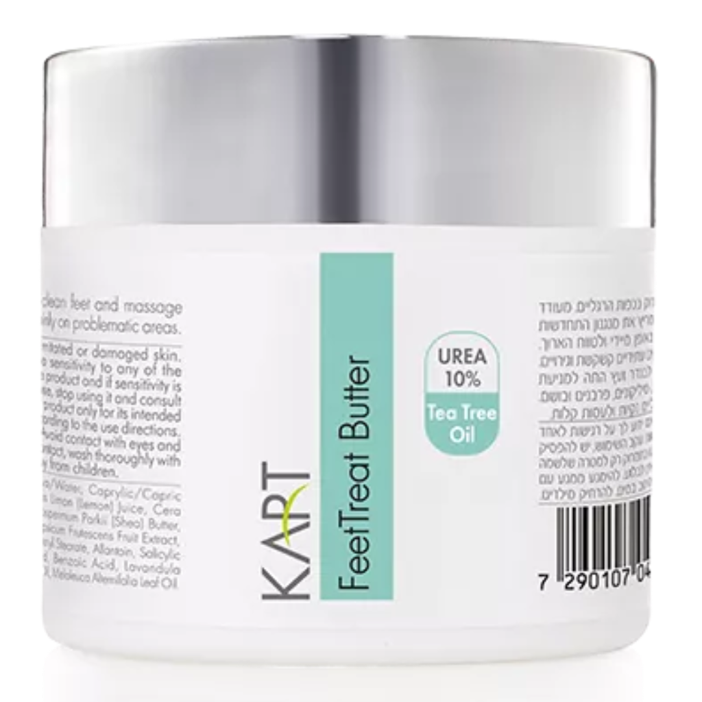 חמאה משקמת לכף הרגל - שמן עץ התה