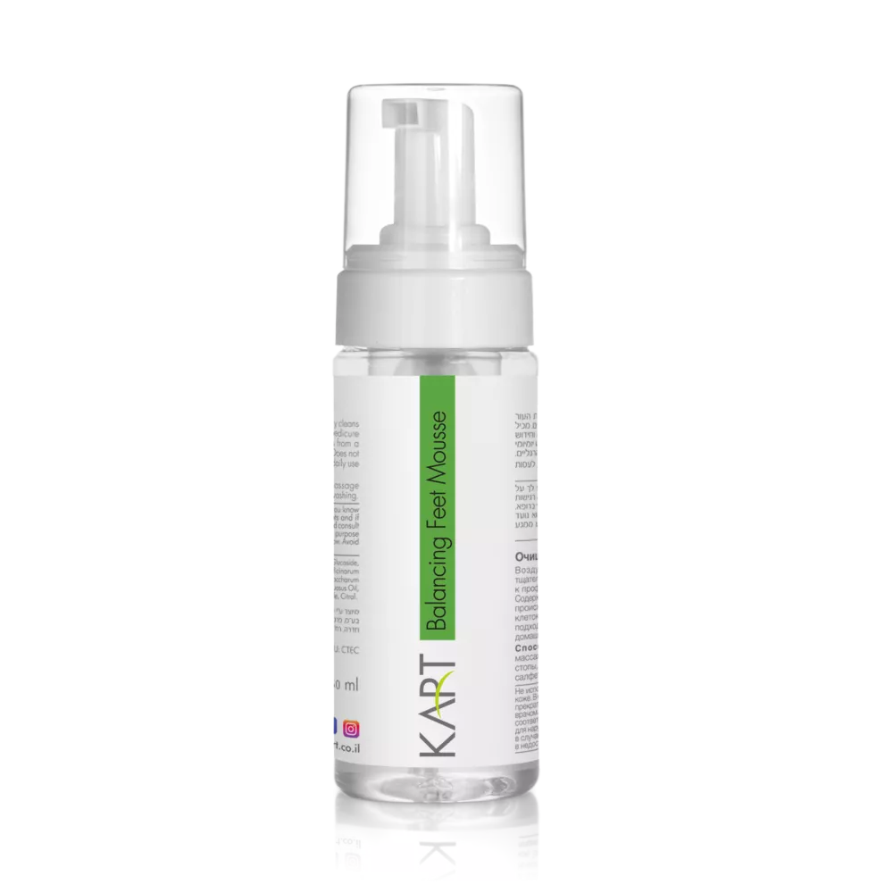 מוס ניקוי מאזן לכף הרגל