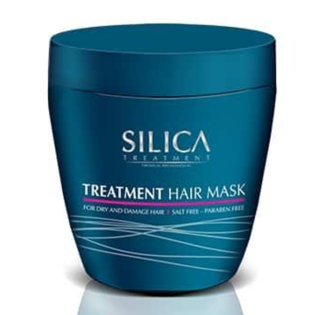 SILICA מסכה שיקומית ללא מלחים לשיער שעבר החלקה