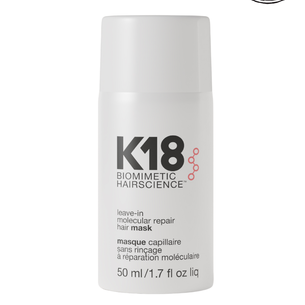 K18 מסכה ללא שטיפה לתיקון ושיקום מולקולרי של השיער