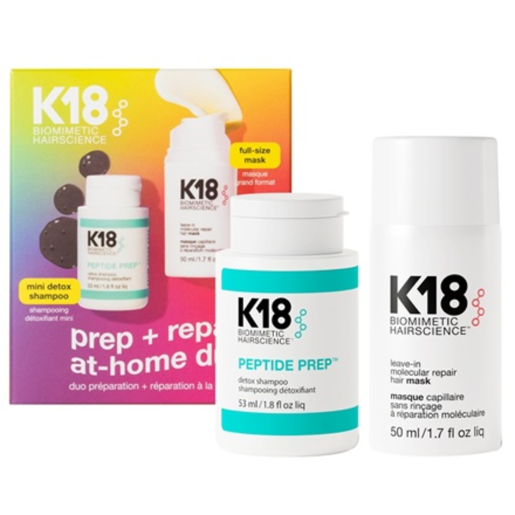 K18 צמד להכנה ותיקון השיער