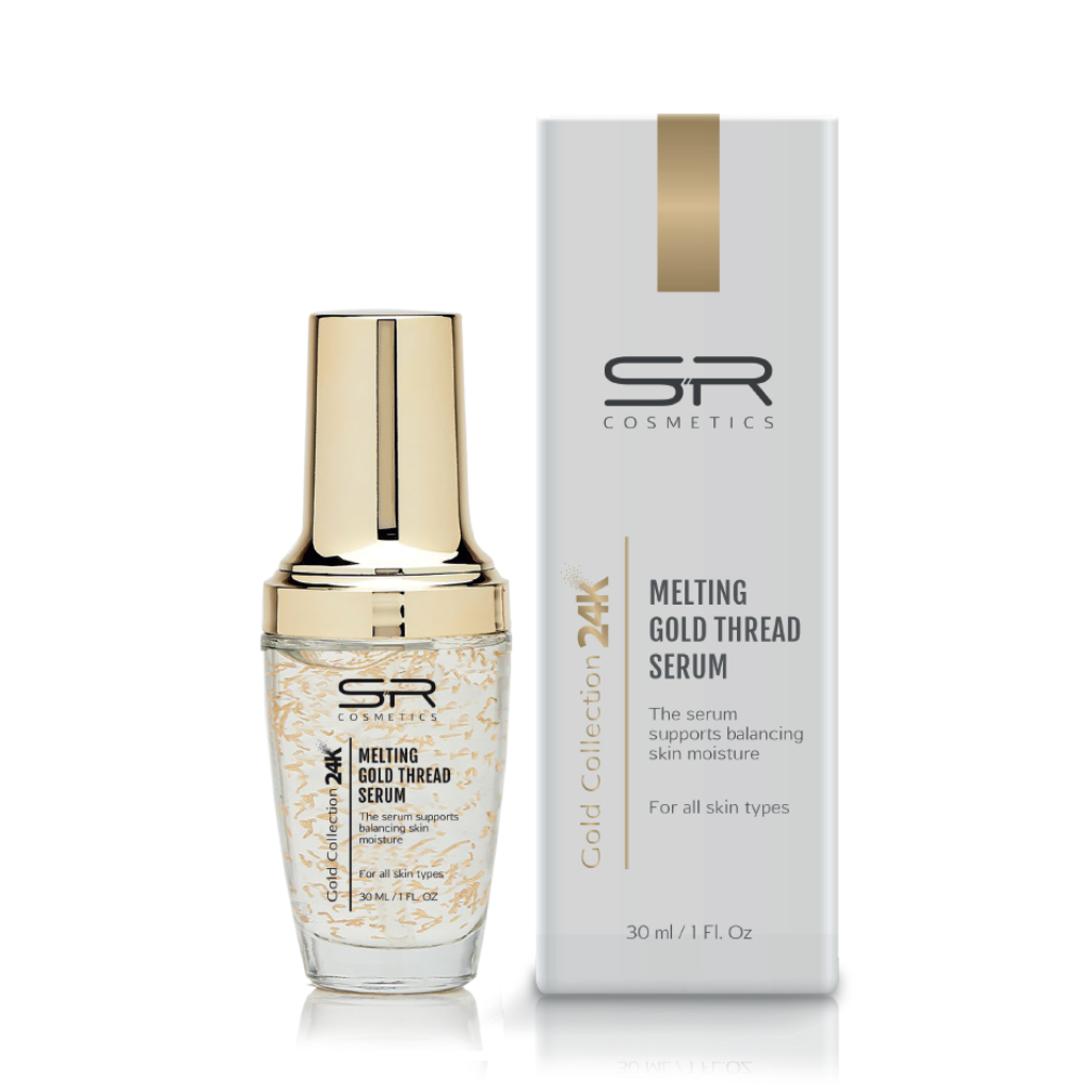 סרום אנטי אייג'ינג & חוטי זהב נמסים 24K