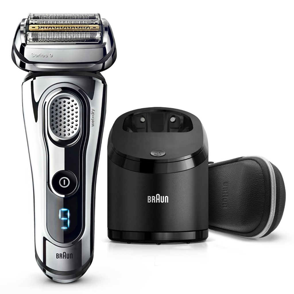מכונת גילוח עם מתקן שטיפה סדרה 9