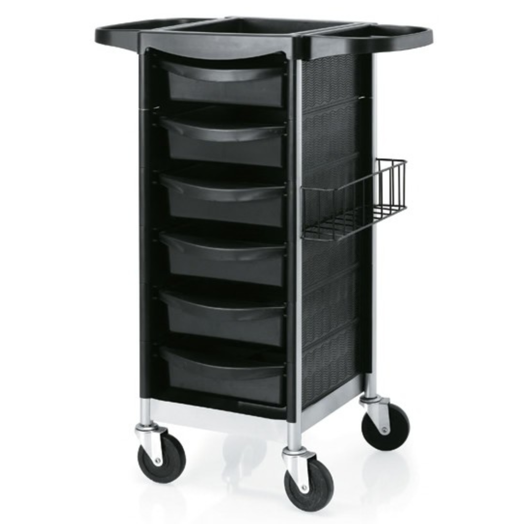 עגלת שירות BM-S09 בצבע שחור