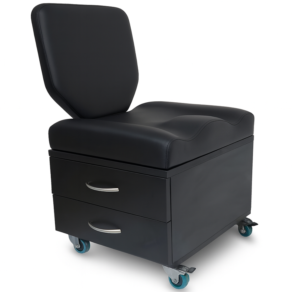 כיסא 2 מגירות לפדיקור