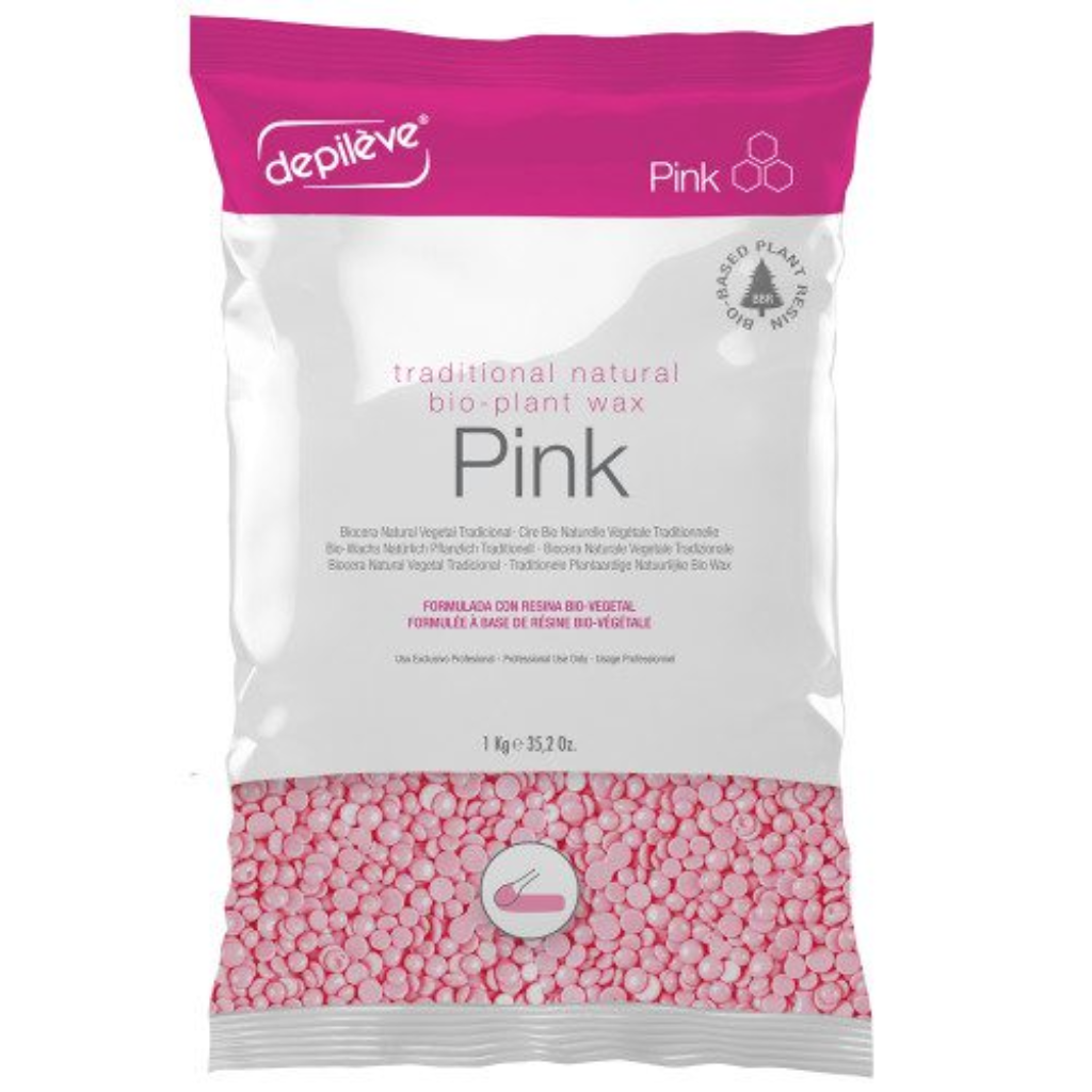 שעווה ורודה (פתיתים)